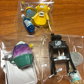 빙수기 미니어처 컬렉션