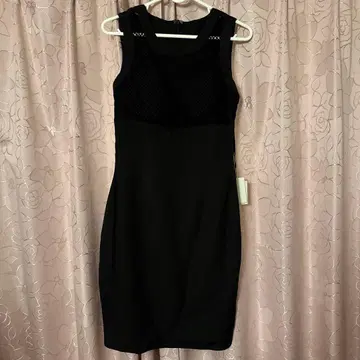 dazzy 메쉬 탑 블랙 드레스 and 지퍼 자켓