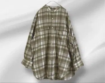 빅 사이즈! 23구 플란넬 체크 셔츠 사이즈 44