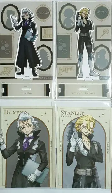 Dr.STONE 아크릴 스탠드 제노 스탠리 팝업 스토어 엽서