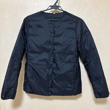 무인양품 다운 자켓 블랙