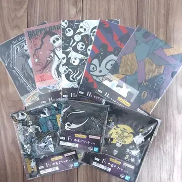 제일복권 나이트메어 비포 크리스마스 복조리 모듬, 클리어 파일 & 스티커