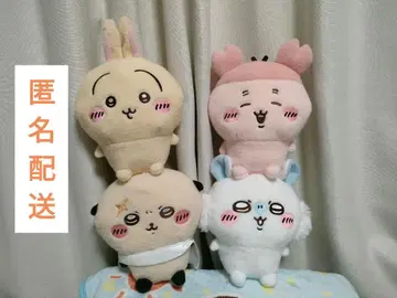 치이카와 (먼작귀) 시이푸와 봉제 인형 2종 4종 세트