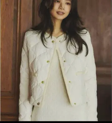 [ TAION x anuans ] 노카라 퀼팅 숏 다운