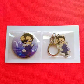 대특가 헤타리아 캔뱃지 아크링 키링 별자리 ver. 양자리 Hetalia