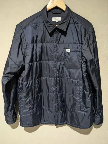 SWITCH MOTION 충전솜 퀼팅 셔츠 자켓 네이비 LL