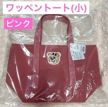 페이러 올드 테디 와펜 토트백 핑크 [ 소 ]