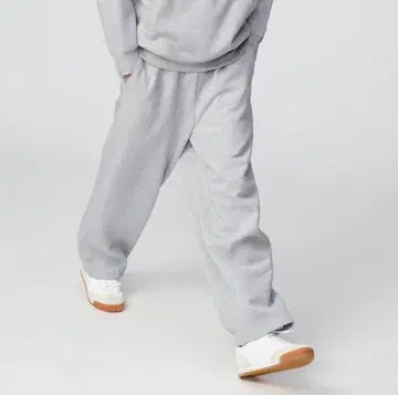 UNIQLO C 맨투맨 와이드 팬츠 S 새상품급