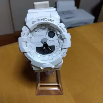 컨디션 최상 G-SHOCK 화이트 손목시계 디지털 아날로그 쿼츠
