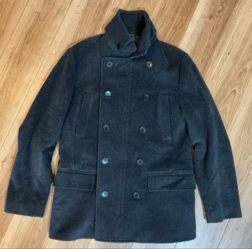 Calvin Klein (캘빈 클라인) 울 캐시미어 스텐카라 코트 L