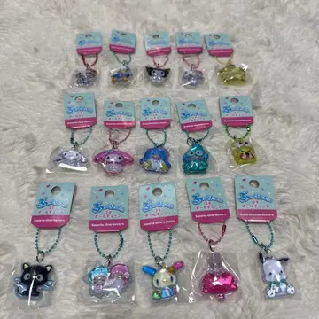 [ 미사용 새상품 ] 산리오 캐릭터즈  미니 볼체인 15종