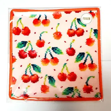 [WEB 한정판] FEILER 러브러리 바이 페이러 손수건 체리 도트