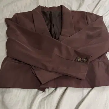 브라운 테일러드 자켓