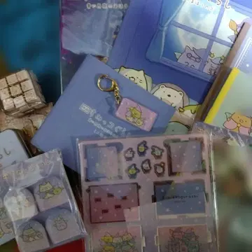 영화 스미코구라시 파란 달밤의 마법의 아이 팜플렛 굿즈 묶음 판매