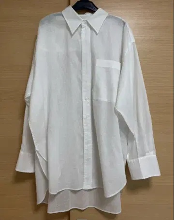 Spick and Span 코튼 린넨 루즈 셔츠 새상품급