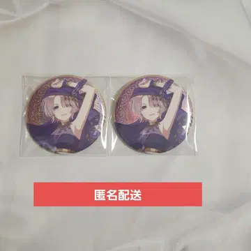 학마스 애니카페 마오 캔뱃지 2점