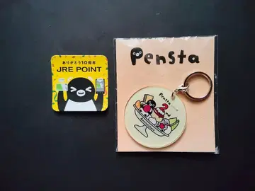 수박펭귄 아크릴 키링 펜스타 우에노 2주년 기념 한정판 씰 포함
