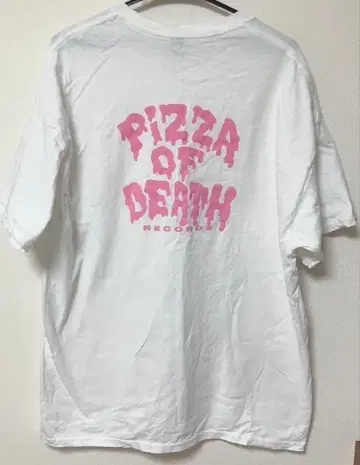 HONEST T셔츠 핑크 PIZZA OF DEATH 밴딩 굿즈