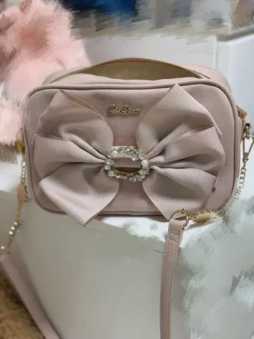 LIZLISA 리본 비쥬 미니백