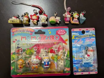 [개봉] 헬로키티 중시코쿠 한정판 스트랩 10개 묶음 판매