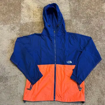 THE NORTH FACE 파랑 오렌지 컴팩트 자켓 여성용 M