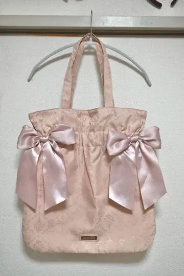 Maison de FLEUR 디즈니 토트백 핑크 마리