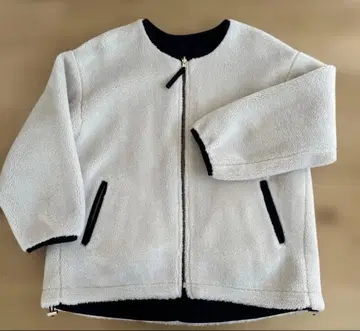 글로벌 워크 리버서블 보아 자켓 size M