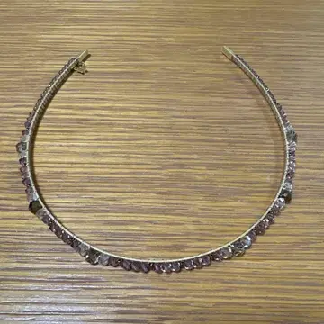 컴플렉스 비즈 크리스탈 장식 헤어밴드