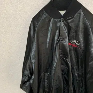 FORD 나일론 바시티 자켓 USA 블랙 포드 mustang