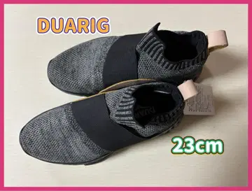 DUARIG 슬립온 23cm 스니커즈 블랙/그레이