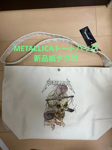 새상품! 메탈리카 METALLICA 토트백