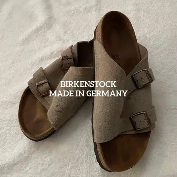 취리히 BIRKENSTOCK 빌켄 베이지 40 스웨이드 가죽