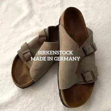 취리히 BIRKENSTOCK 빌켄 베이지 40 스웨이드 가죽