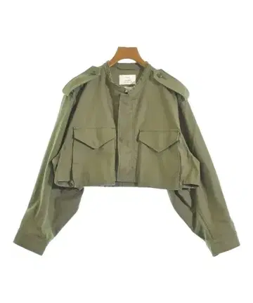 HYKE 밀리터리 블루종 여성용