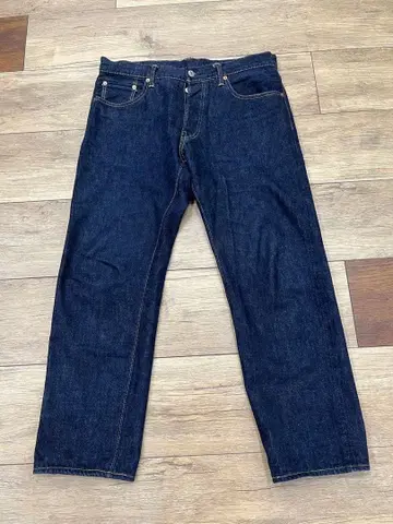 TCB JEANS 50s t 슬림 스트레이트 w34 다크 네이비