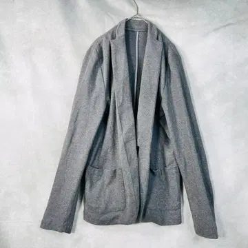 [유나이티드 애로우] 가디건 자켓 현행 M 그레이 면