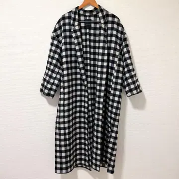 지나시스 숏 비버 리버 맥시 코트 롱 코트