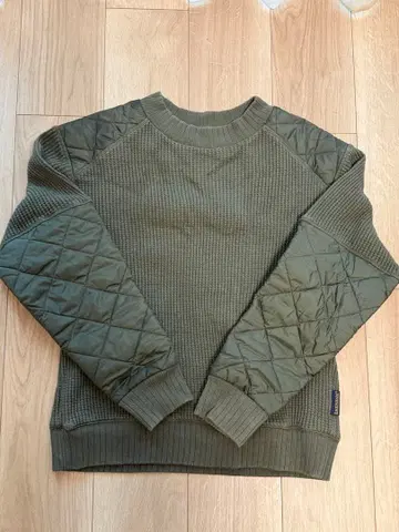 Jackman 올리브 그린 M 퀼팅 스웨터
