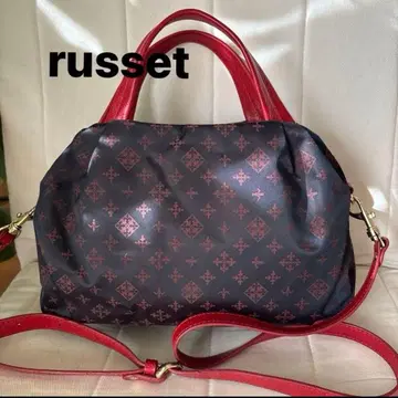 [ russet ] 러셋 2way 숄더백 네이비