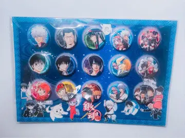 점프 페스타 2014 은혼 캔뱃지 세트