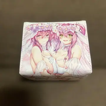 핑크색 머리 캐릭터 파우치