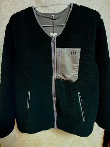 [ 새상품 택 포함 ] Lee 리 보아 지퍼 자켓 블랙 L