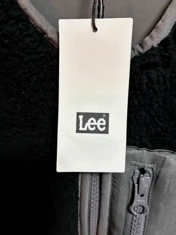 [ 새상품 택 포함 ] Lee 리 보아 지퍼 자켓 블랙 L