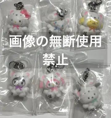 산리오 캐릭터즈 메지루시 액세서리 후와후와 스노우 컴플리트