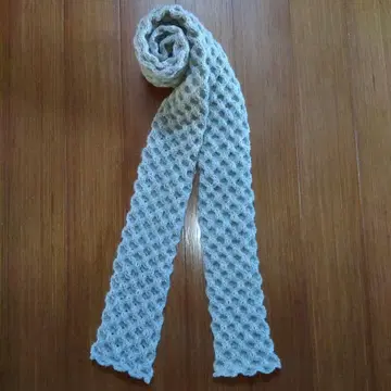 핸드메이드 미쿠니 마리코 하니컴 롱 머플러