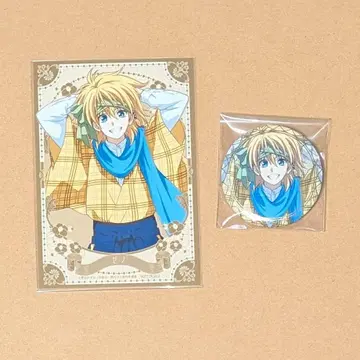 새벽의 연화 제노 글리터 레어 캔뱃지 브로마이드 다이쇼 로망 POP UP