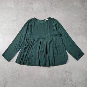 [ 새상품급 ] Crespi 크레스피 자카드 플레어 블라우스 ( F )