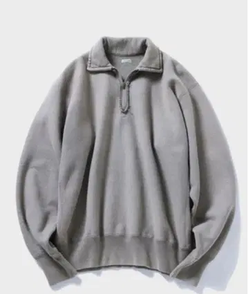 A.PRESSE BIOTOP Vintage Half Zip Sweat 4