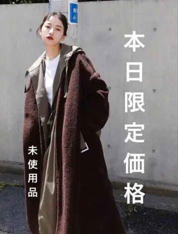 미사용품 CLANE MILITARY LAYER BOA COAT