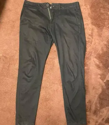 더 더퍼 스키니 팬츠 M 블랙